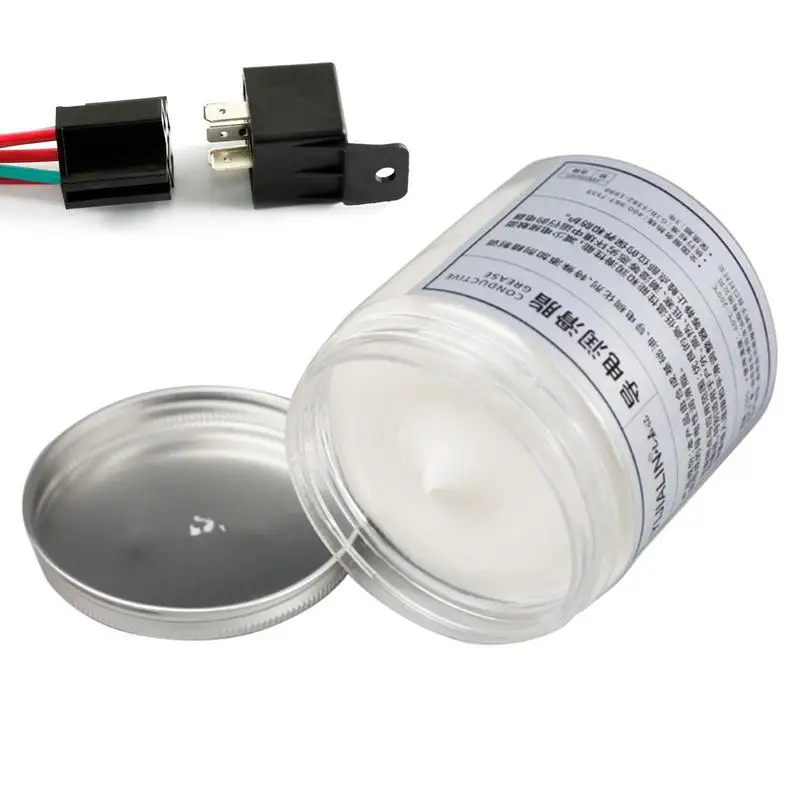 

Проводящая смазка для электрических подключений, профессиональная Водонепроницаемая электрическая смазка для разъемов, 8,82 унции, смазка для лампочек