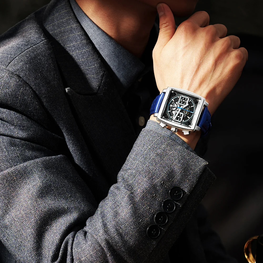 40 мм ETA 7750 Часы для дайвинга Автоматические многофункциональные скоростные часы