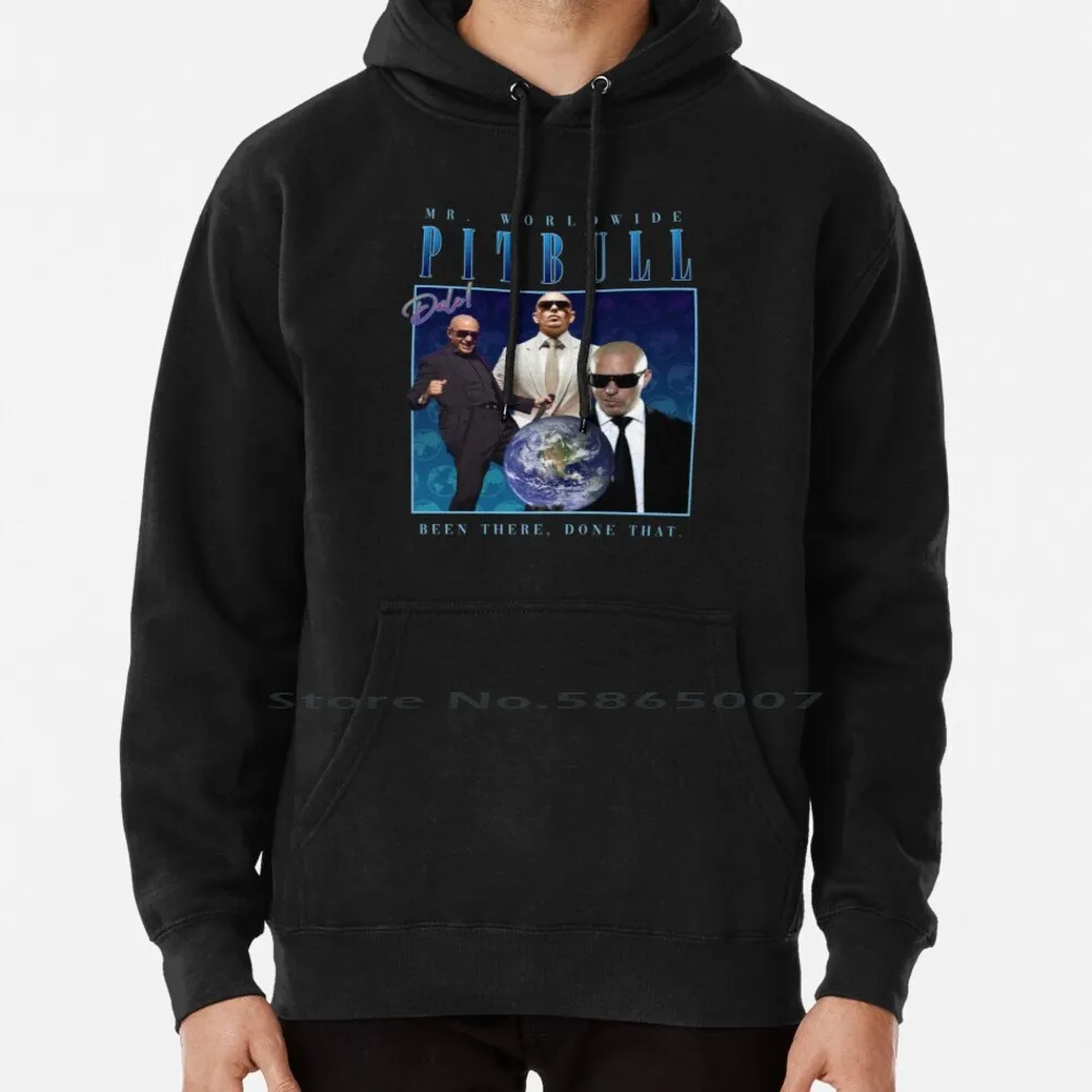 

Mr. Worldwide Homage Hoodie Sweater 6xl Cotton Mr 305 Dale Been There Done That Meme Funny Ironic Music Homage Pitbull Rapper