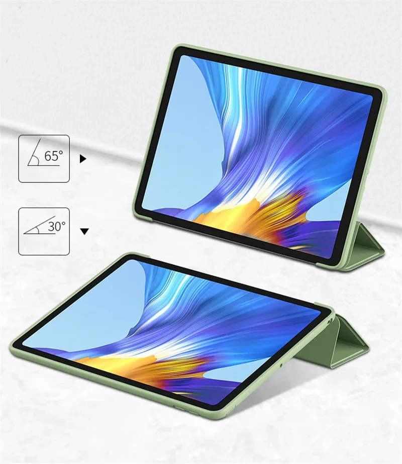 Умный чехол для Redmi Pad Pro 12 1 дюйма 2024 тройной складной из искусственной кожи