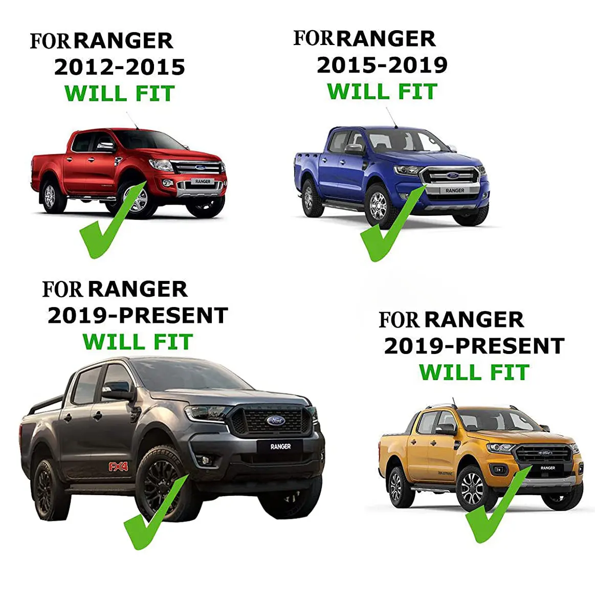 Комплект аксессуаров для кузова автомобиля задние фары Ford Ranger 2012-2014 Wildtrak T6 2012 2013