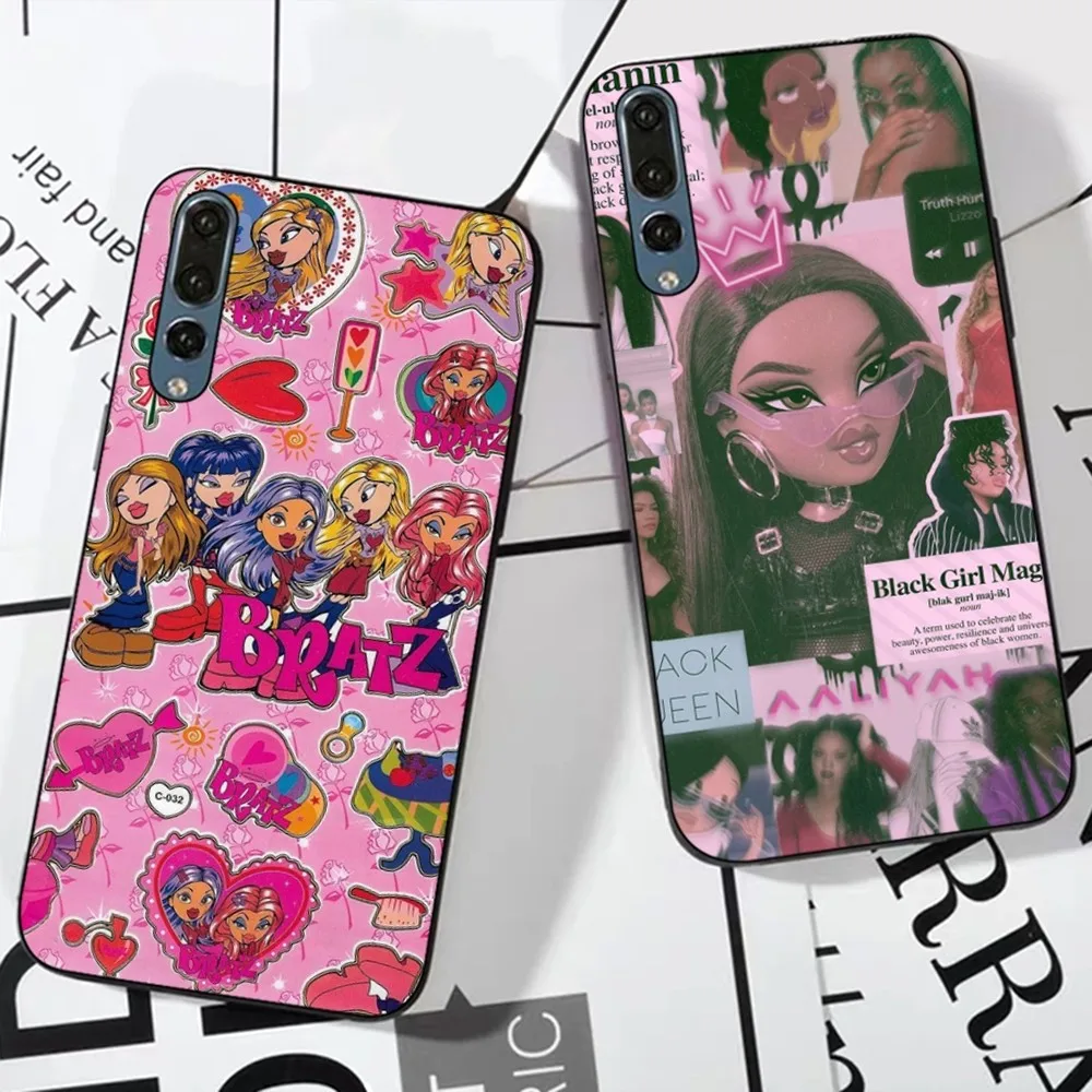 Модный чехол для телефона с куклой B-Bratz Huawei P 8 9 10 20 30 40 50 Pro Lite Psmart Honor lite 70 Mate 20lite