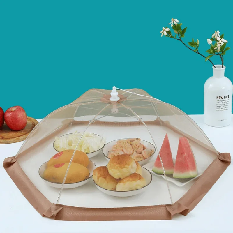 Прозрачная крышка для обеденного стола овощей большая прямоугольная Складная