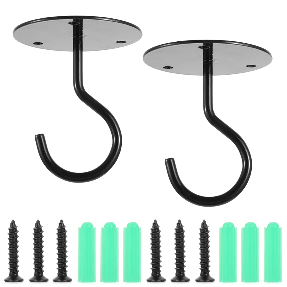 

Ceiling Hooks for Hanging Plants Metal Plant Bracket Wall Mount Hangers for Hanging Bird Feeders Planters/Lanternst