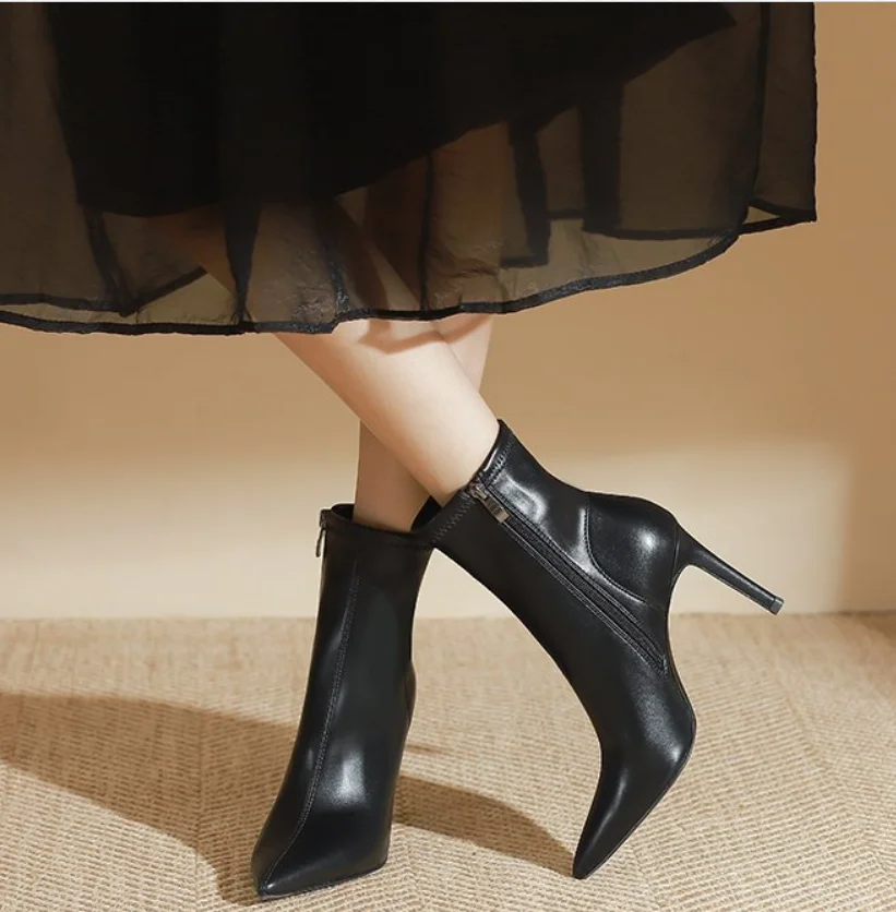 Ботильоны женские на шпильке