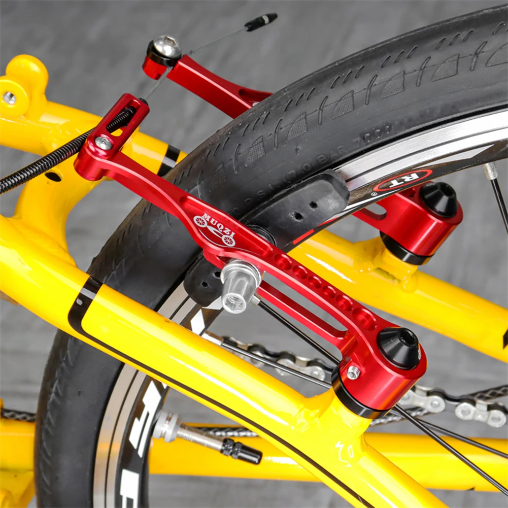 

Велосипедные тормозные колодки MUQZI, резиновые бесшумные тормозные колодки для велосипеда, тормозные колодки, износостойкие велосипедные з...