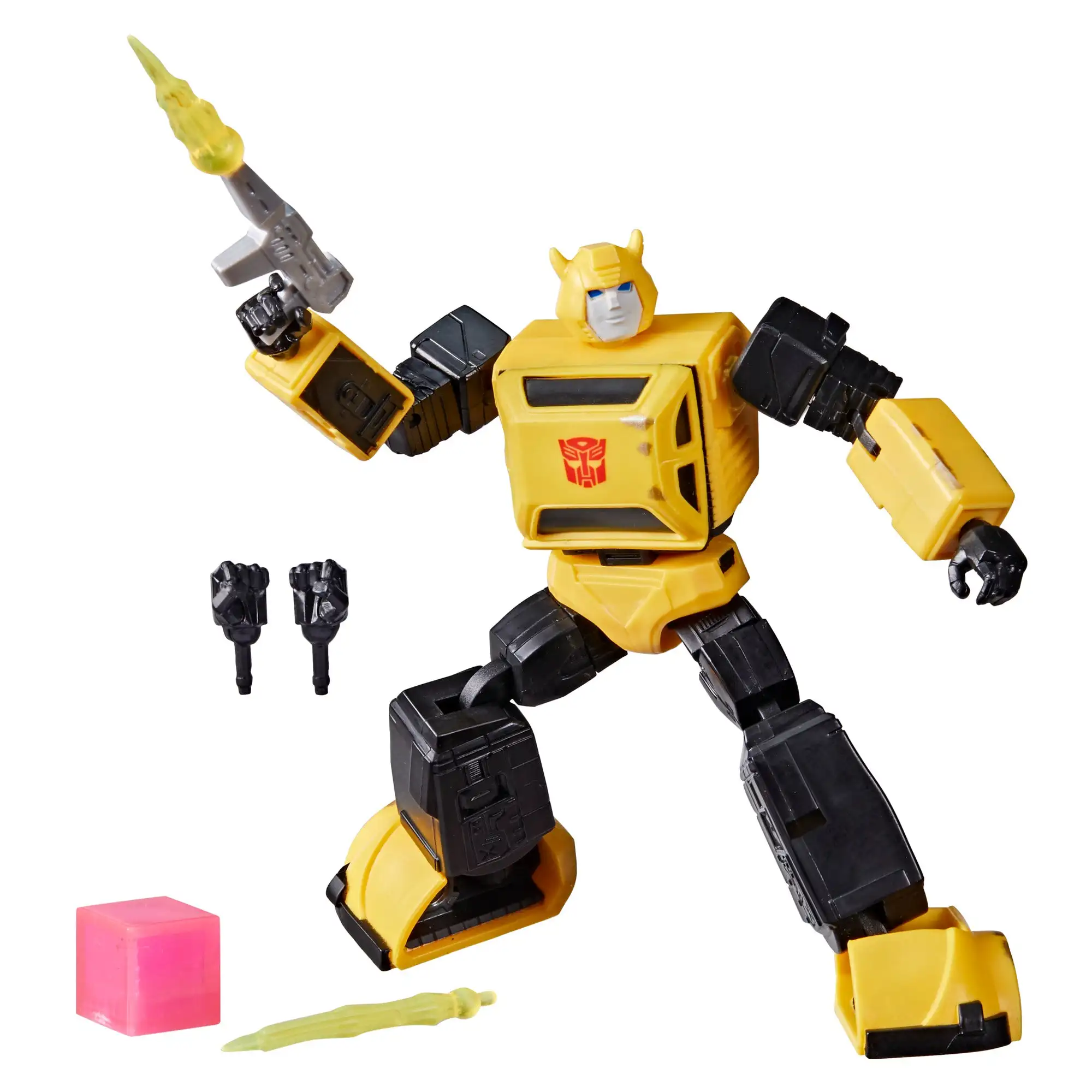 

Hasbro Transformers R.E.D. [Robot Enhanced Design] The Transformers G1 Bumblebee Action Figure Toy for Kids Birthday Gift F0743