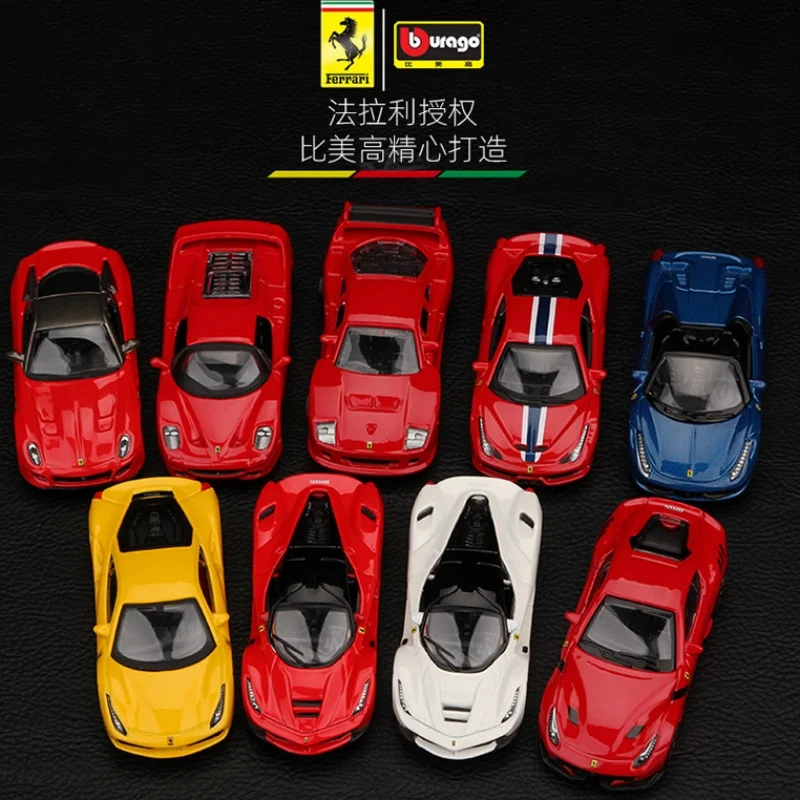 Bburago 1:64 Ferrari Литье под давлением SF90 Monza Laferrari 599gto F50 F40 458spider 488gtb F12TDF Enzo 56010 458