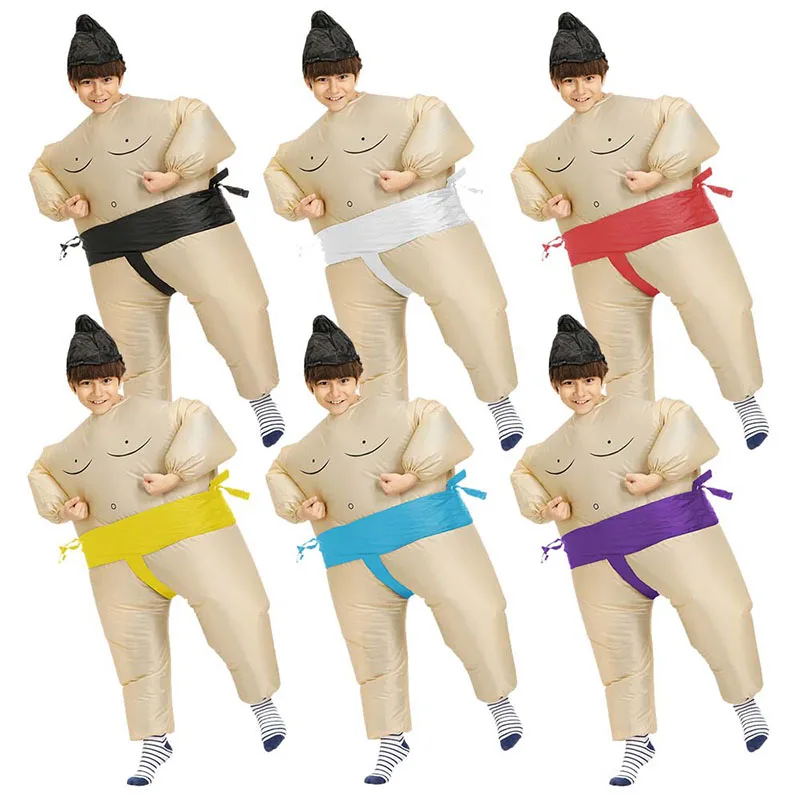 

Halloween Sumo Wrestler Ballet Costume Adult Men Women Inflatable Suit Blow Up Outfit Cosplay Party Dress for Kids