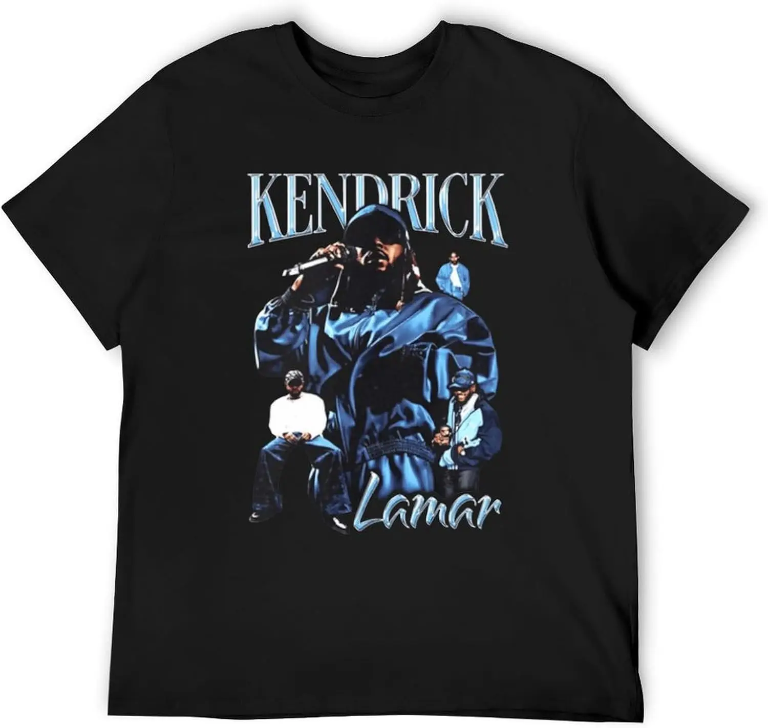 Мужская хлопковая футболка с коротким рукавом круглым вырезом и принтом