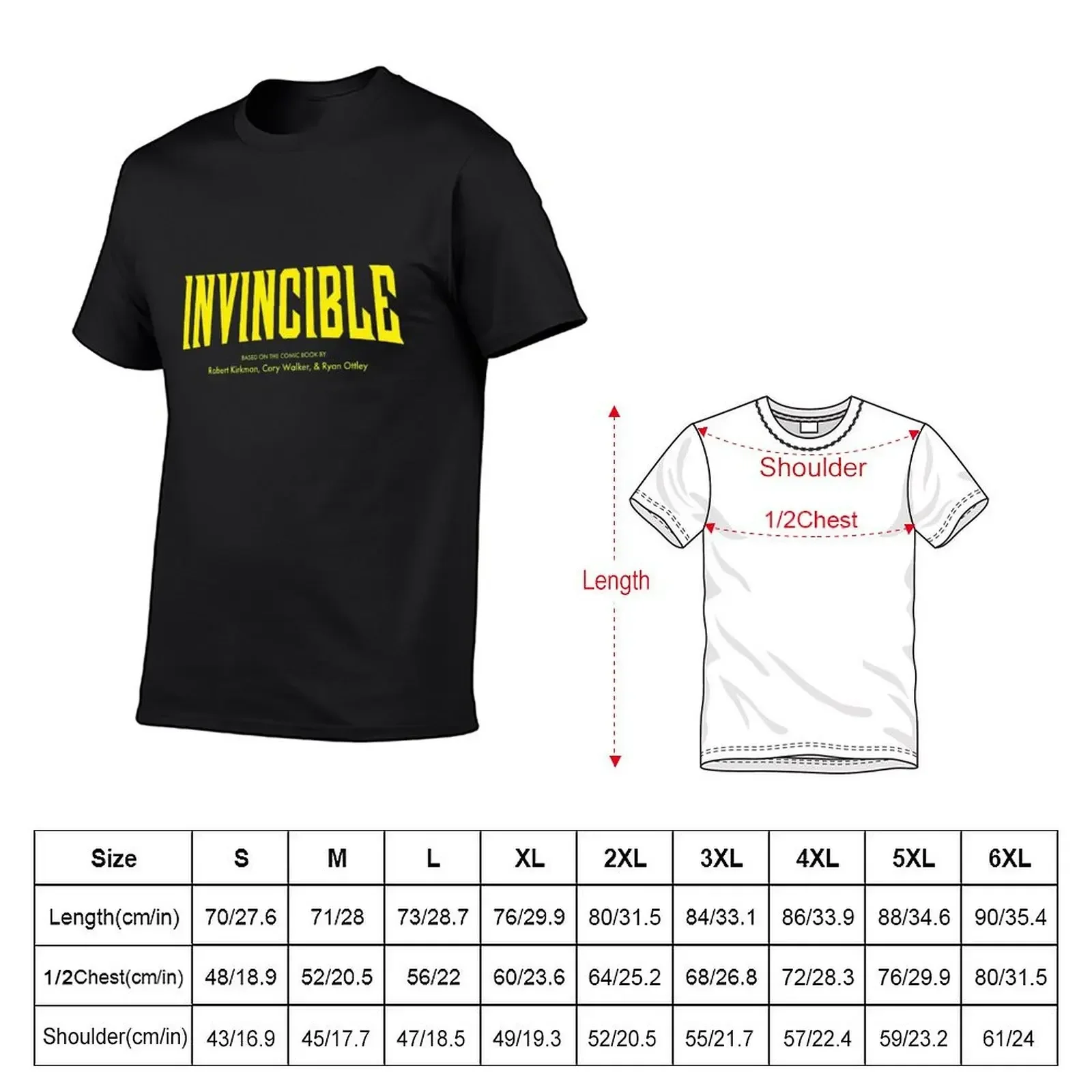 Invincible T-Shirt quick drying man t shirt anime shirts men