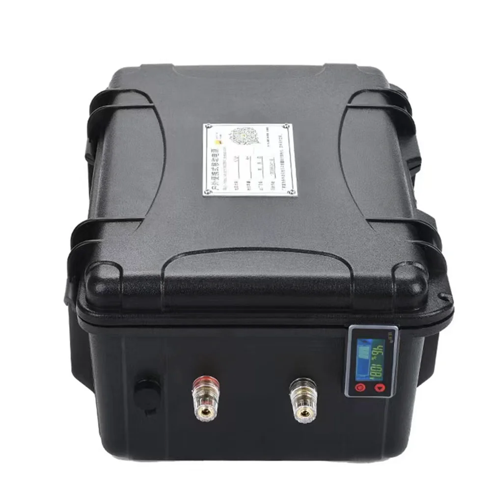 Водонепроницаемая аккумуляторная батарея 24 В 50 а/ч 60 А/ч 80 100 130 150 180 Lifepo4 BMS 8S для