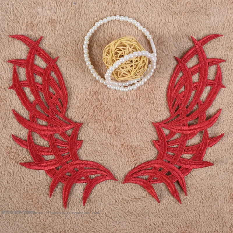 10 штук/лот Вышивка Цветы Заплатки Золотая Кружевная Аппликация Воротник Свадебное Платье Формальные Аксессуары Пайеточная Ткань Заплатка Лц17.