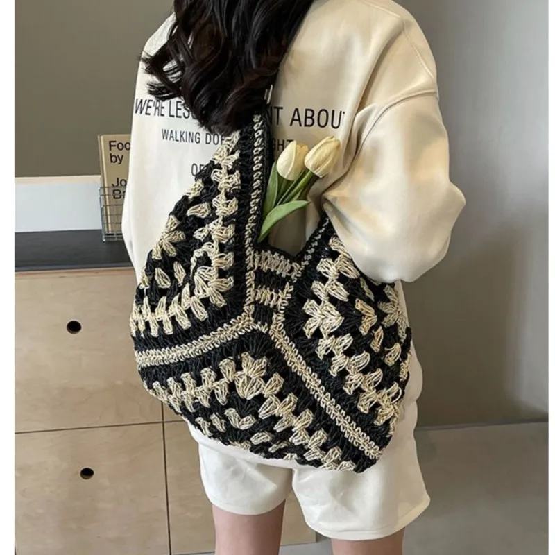 Женская плетеная сумка через плечо Jiaerdi цвет в ассортименте