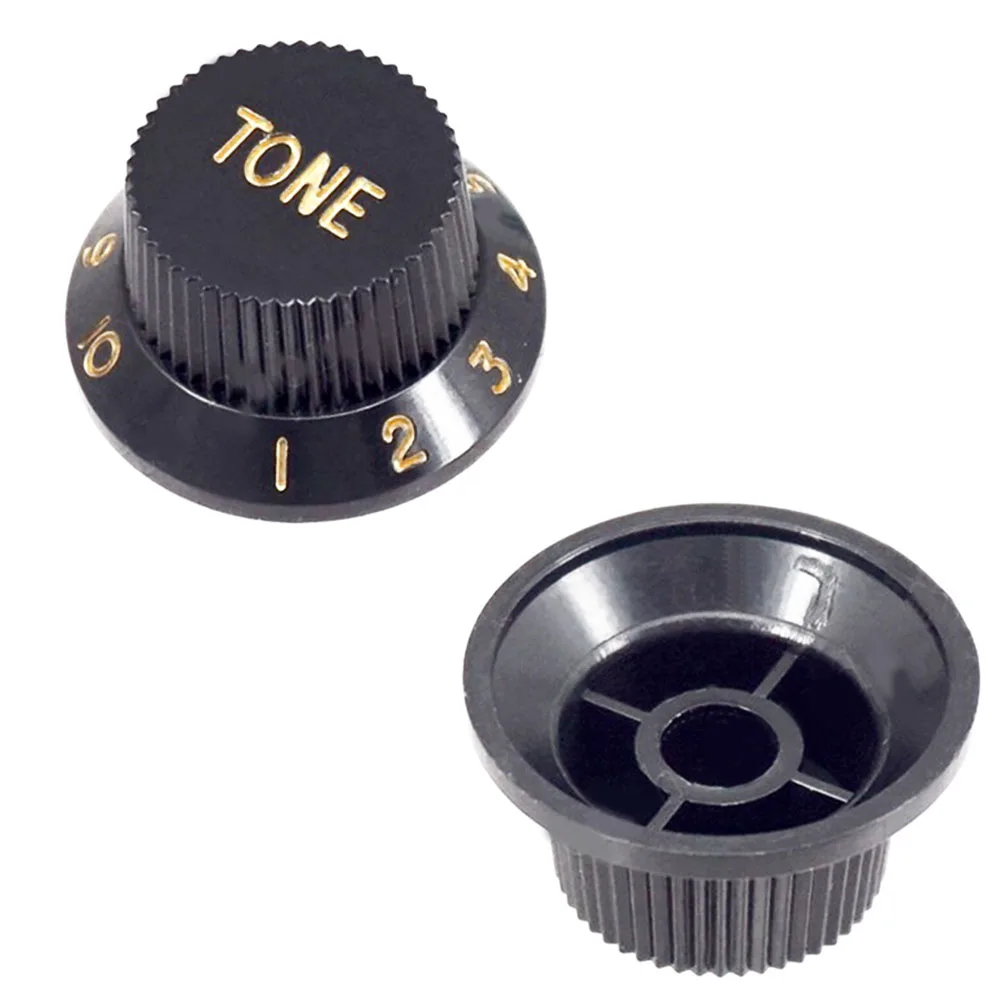 

3PCS Guitars Strat Knob 1 Volume 2 Tones Control Knobs For Guitar Accessories Control Knobs For Guitar Parts