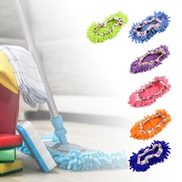 21 pcs multifunction floor dust cleaning slippers shoes lazy mopping shoes home floor cleaning micro fiber cleaning shoes kit