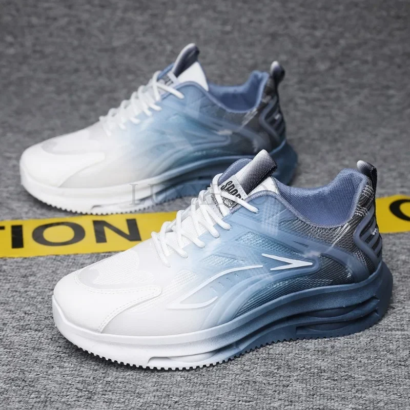 Мужские Вулканизированные Повседневные Кроссовки С Дышащей Сеткой