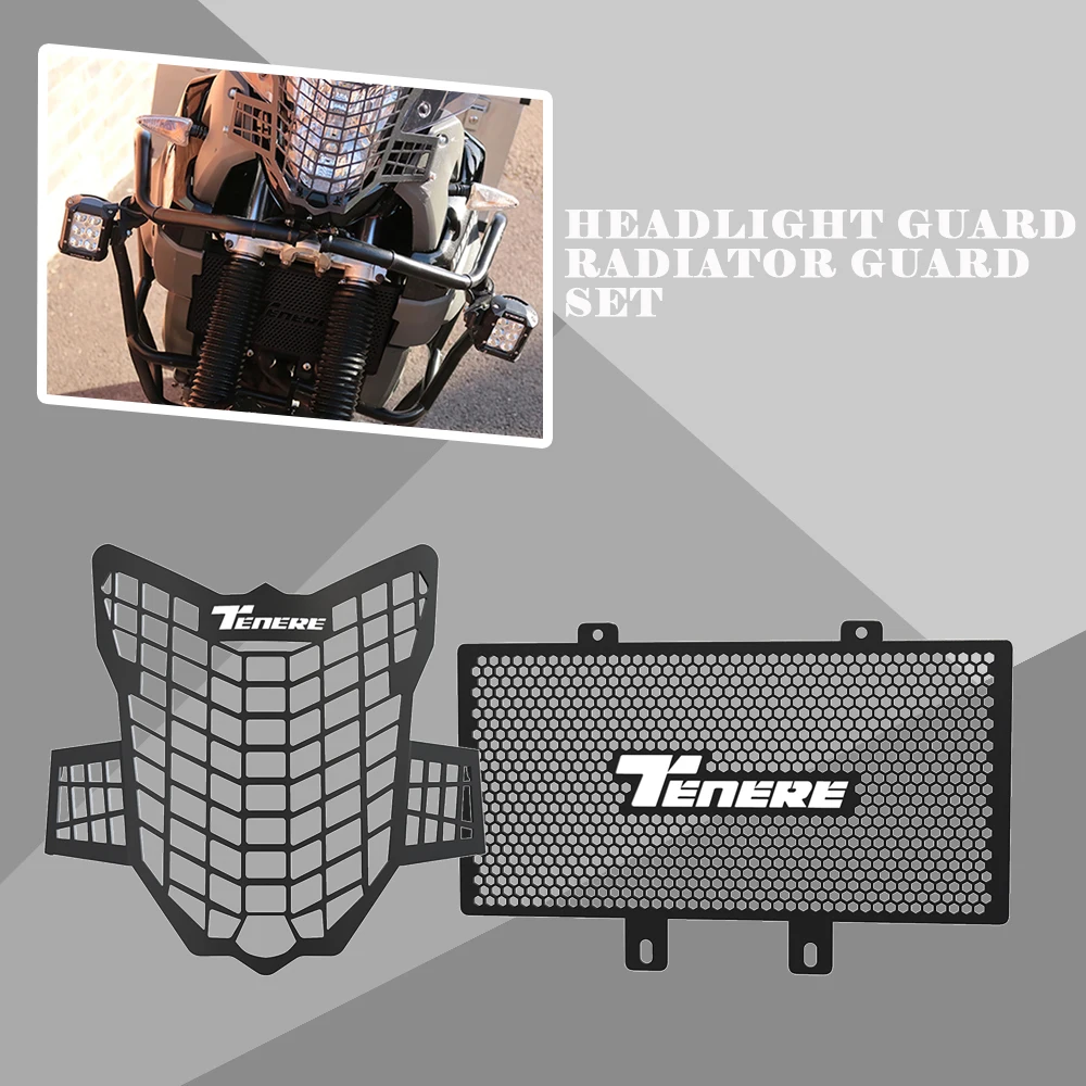 

Radiator Guard Grille Cover Headlight Guard Protection For YAMAHA XT660Z XT 660 Z TENERE / SUPER TENERE 2008-2013 2014 2015 2016