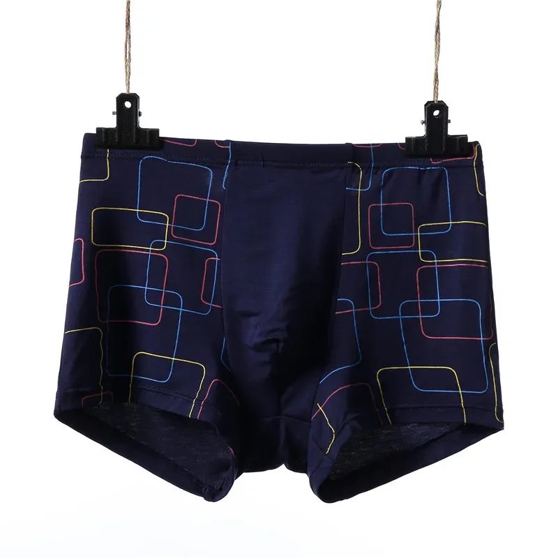 Мужское нижнее белье сексуальные полосатые трусы дышащие боксеры Трусы из