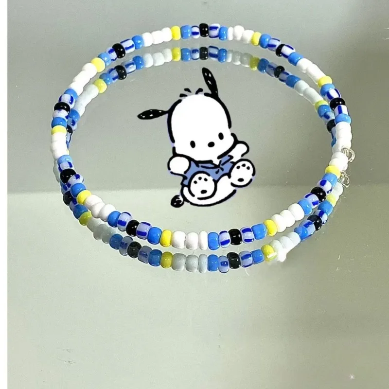 Sanrio Kawaii браслет с анимэ милый помпон Purin Cinnamoroll Hello Kitty Kuromi моя мелодия понравило