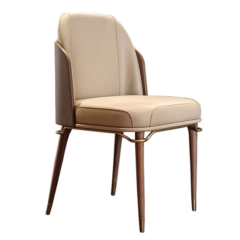 Дизайнерские обеденные стулья Learher, современные белые обеденные современные кожаные стулья, престольный стол, Обеденная Мебель для балкона...