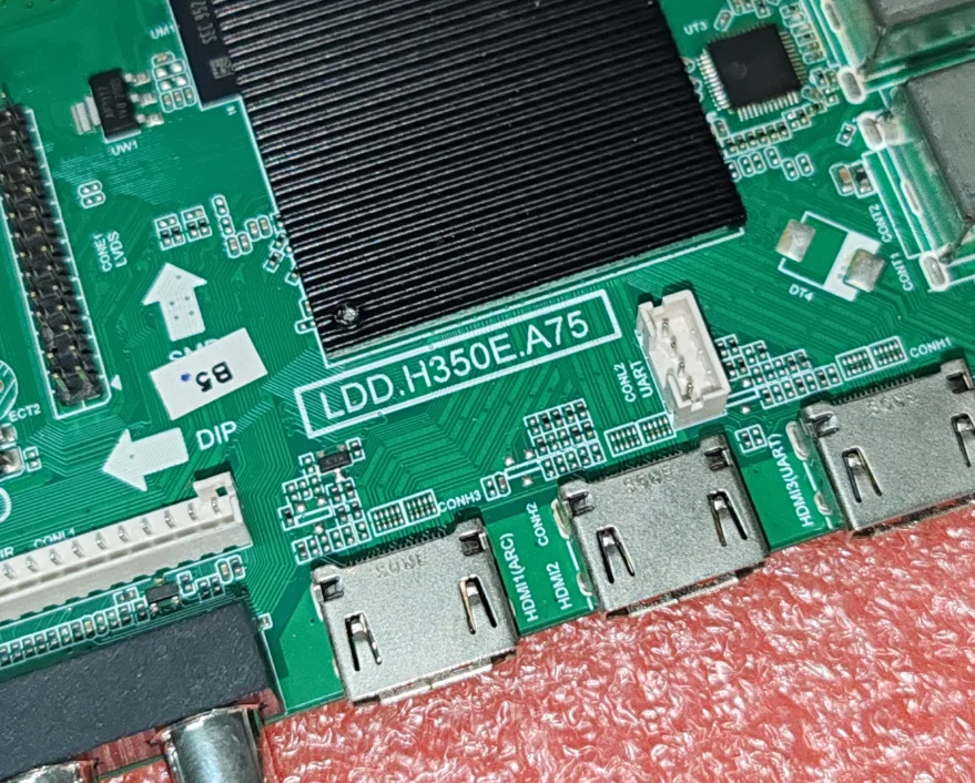 LDD.H350E.A75 три в одном телевизионная материнская плата протестирована хорошо