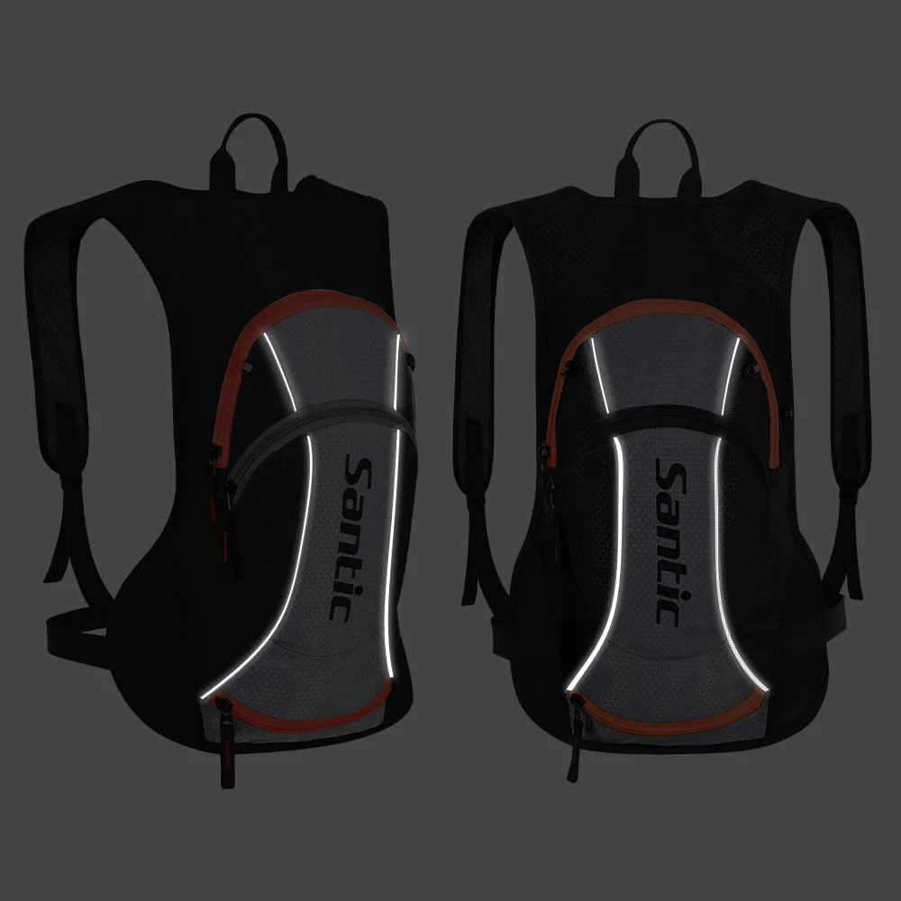 Outdoor Sports Cycling Backpack Ultra Light Hiking Riding Rucksack Storage Helmet Pack Waterproof Reflective Bicycle Bag