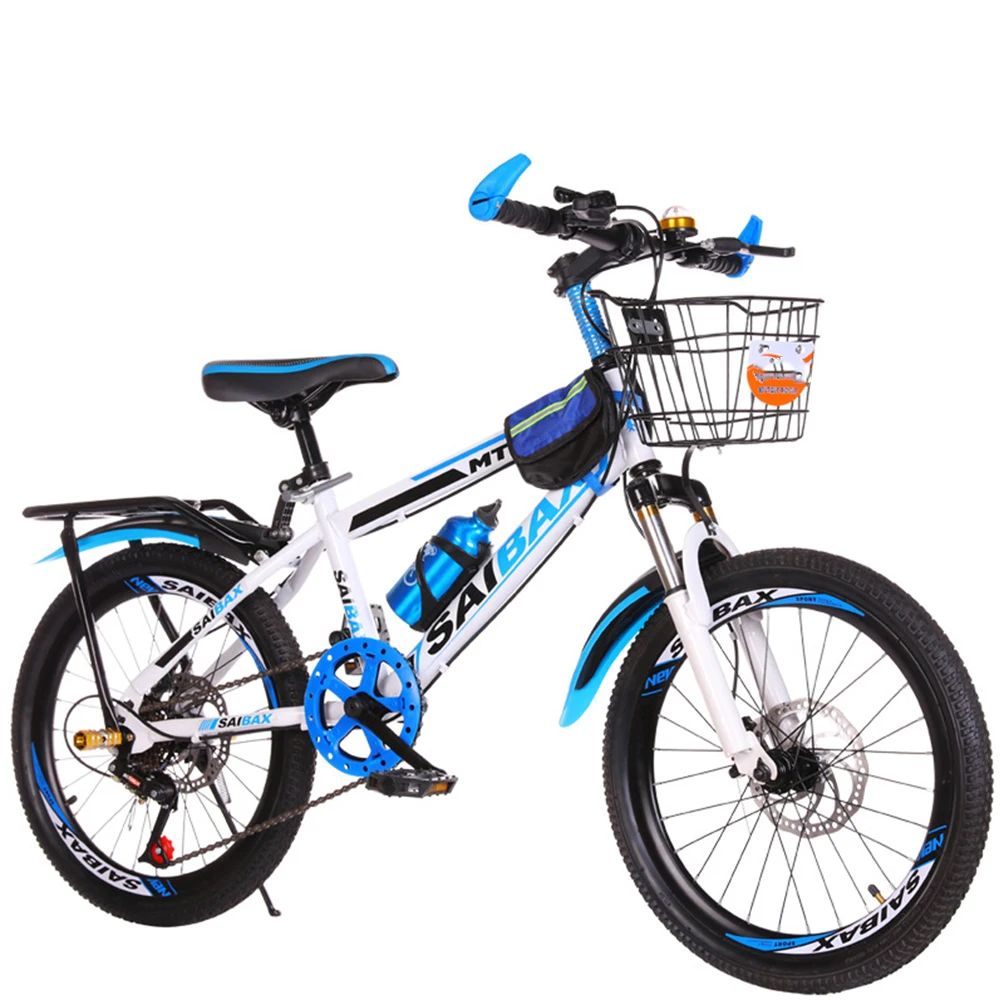 

20/22/24/26inches Mountain Bike Double Disc Brake High Carbon Steel Boys and Girls Gearshift Cars Shock Absorbing Bicycle