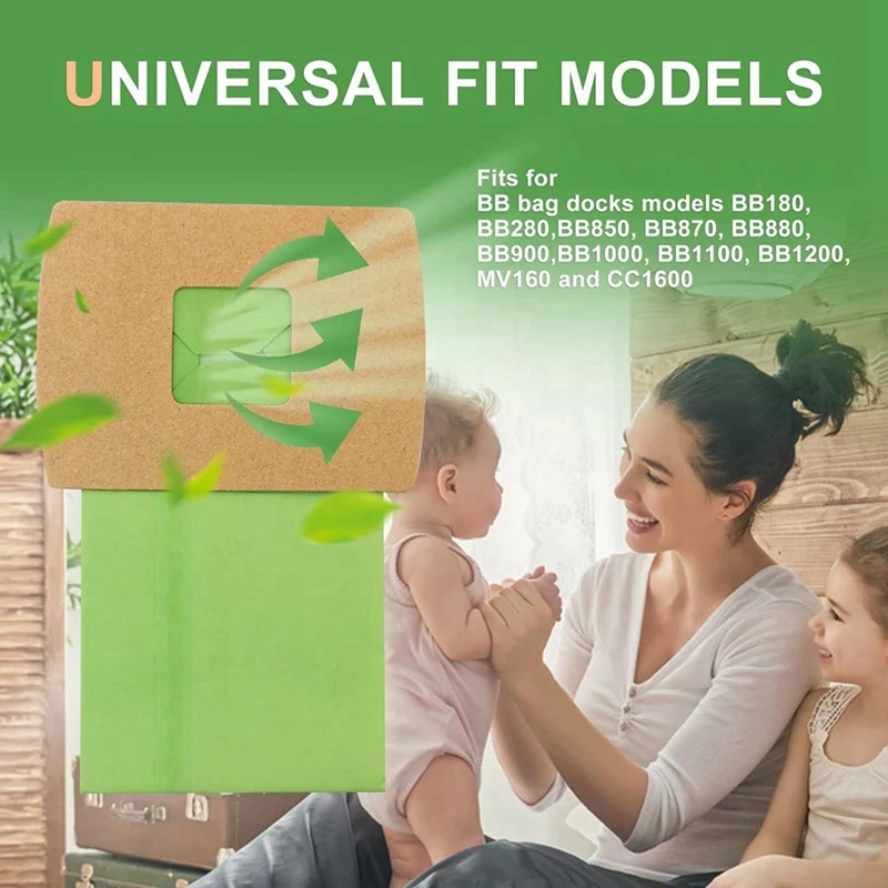 Комплект вакуумных пакетов PKBB12DW типа BB Аксессуары для пылесосов Oreck XL Buster B с 2