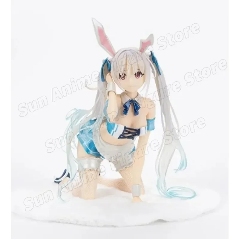 Фото AY NSFW Высокое качество Bunny Girl Chris 1/4 Aqua Blue ПВХ фигурка для взрослых коллекция Kawaii милая модель куклы подарки №2