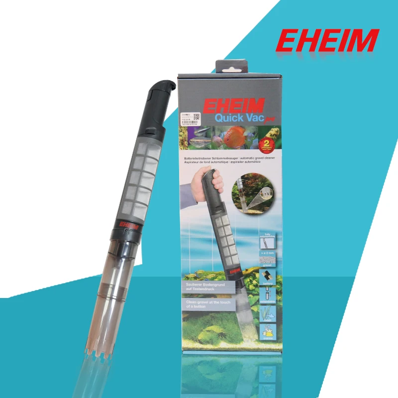EHEIM Quick Vacpro Vac Pro автоматический очиститель гравия 3531 аквариумное устройство для мытья песка очистка аквариума вакуумный инструмент сифон