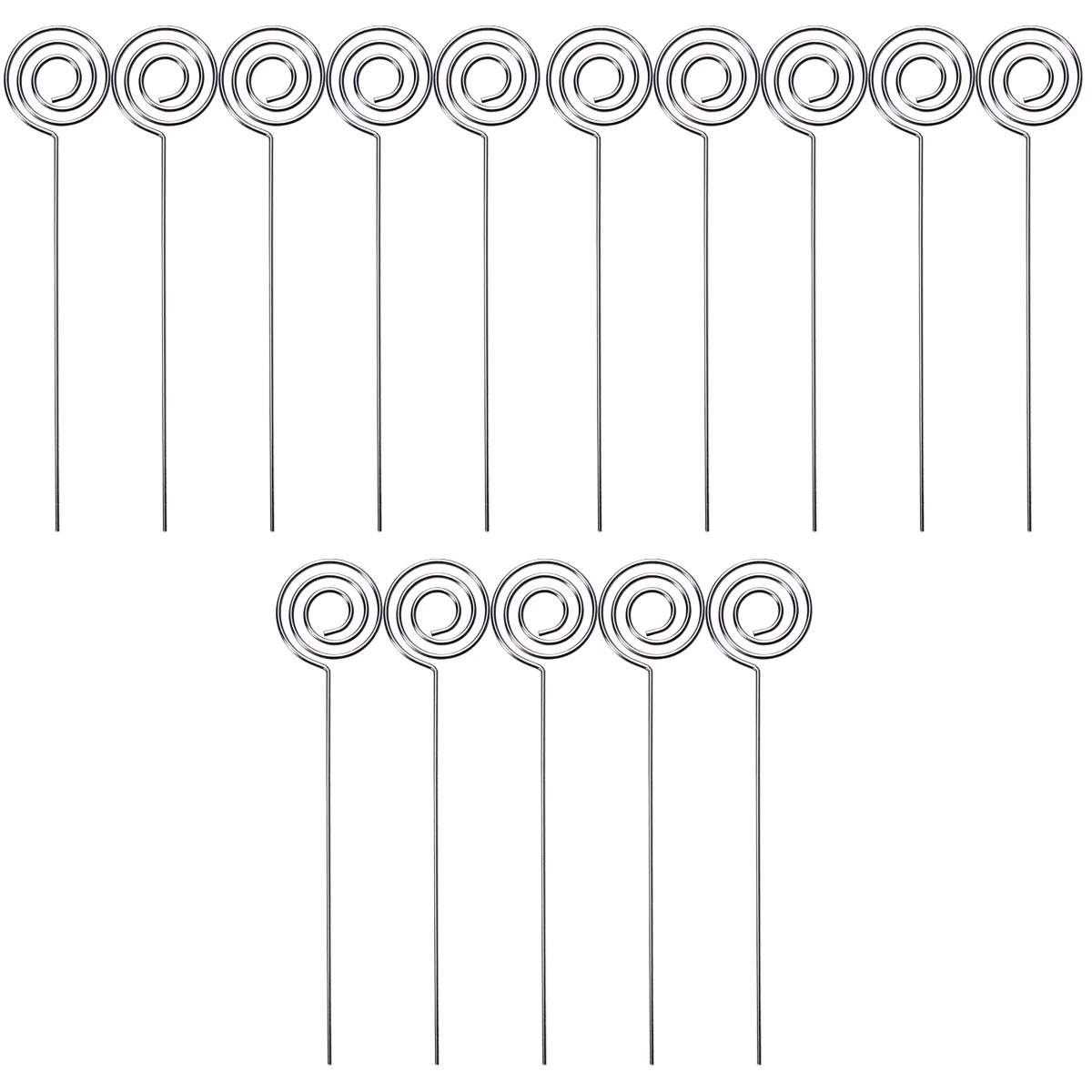 

150 Pcs Metal Holder Photo Clip Holder Memo Clips Holder Metal Table Table Number Holders Photocard Stand