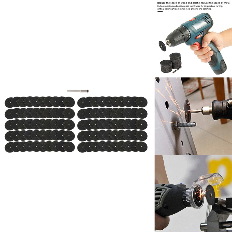 

BEAU-Metal Cutting Disc For Grinder Rotary Tool Circular Saw Blade With Mandrels Abrasive Cutting Disc