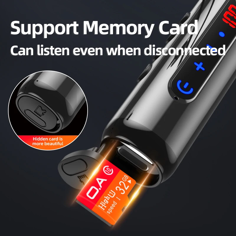 Беспроводные наушники Bluetooth для спорта с защитой от воды и функцией воспроизведения до 200 часов без задержек для Apple, Xiaomi, Huawei и др.