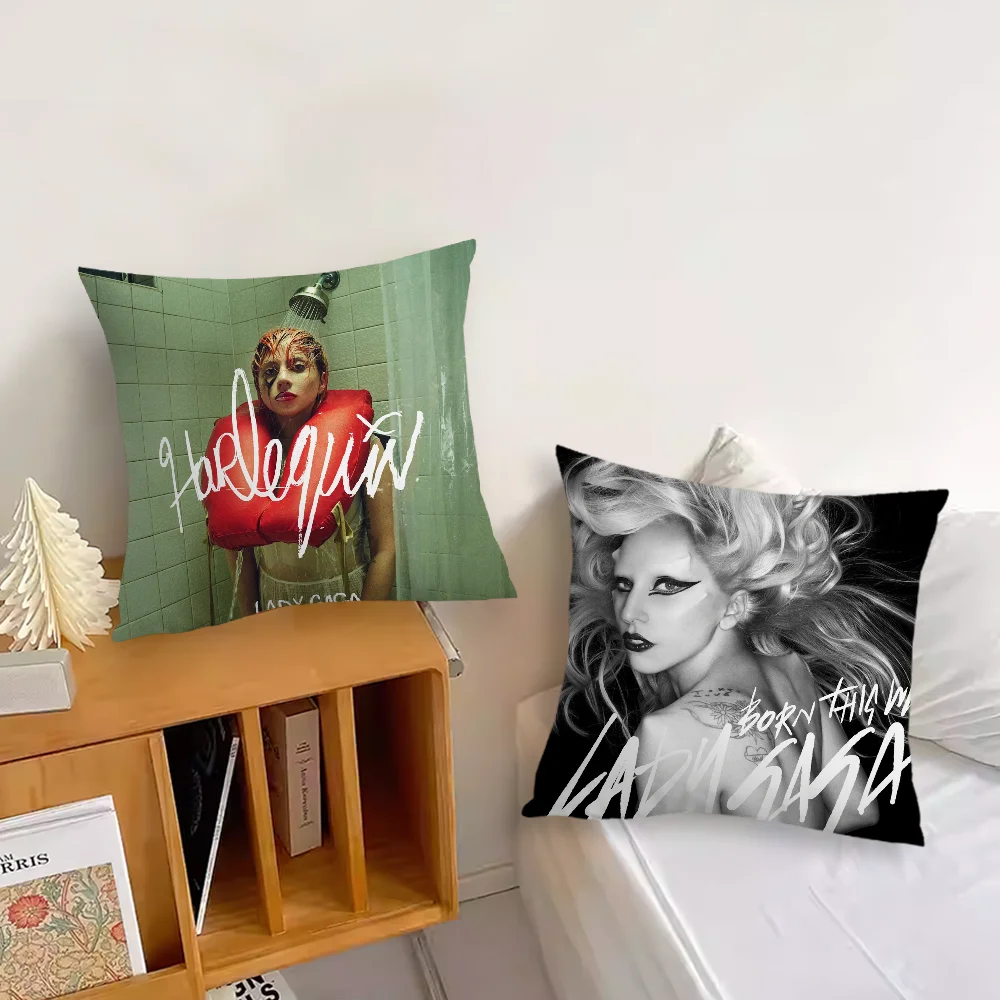 Singer L-Lady G-GagaS удобная декоративная наволочка подходит для дома гостиной дивана