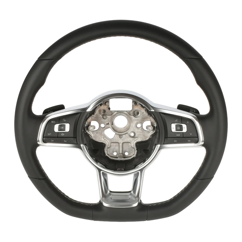 

Рулевое колесо для Volante Golf 7 Carbonio R VW golf7 Mk7 Gti 7r, рулевое колесо из настоящего углеродного волокна