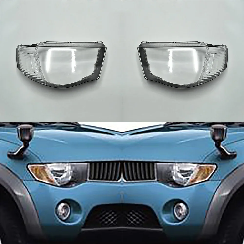 

Для Mitsubishi L200 Triton 2005 2006 2007 2008 2009 2010 2011 2012 2013 2014 линза фар автомобиля крышка авто корпус