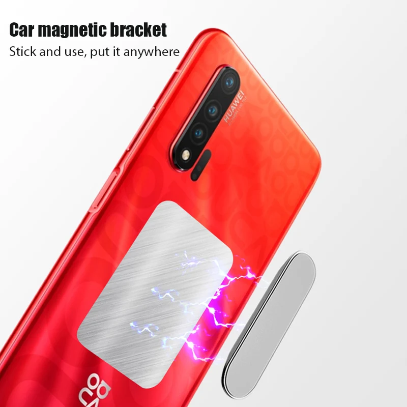 2PCS Magnetic Car Phone Holder Magnet Mount Mobile Cell Phone Stand Telefon GPS Support For iPhone Xiaomi MI Samsung LG images - 6