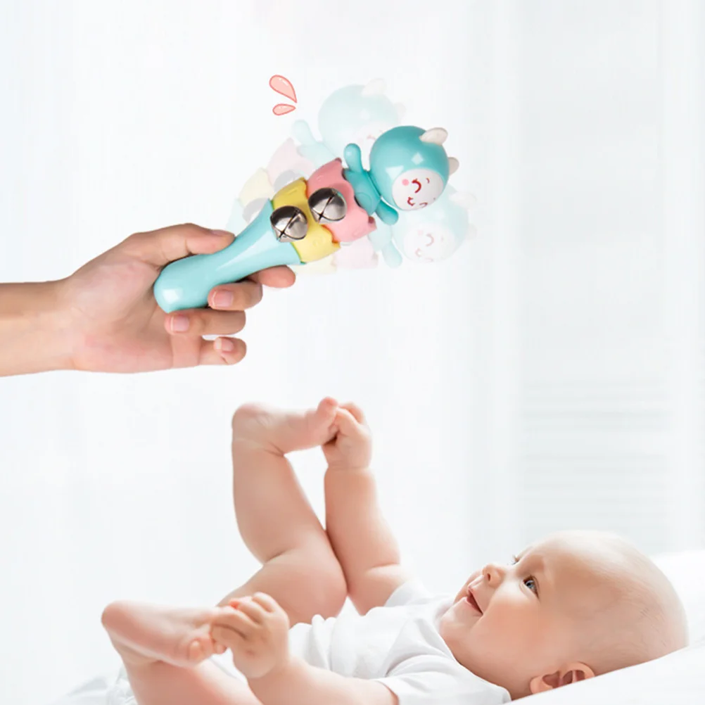 

1 Pc Appeasing Rattle Handhold Rattle Baby Rattle Kids Toy(Random Color)