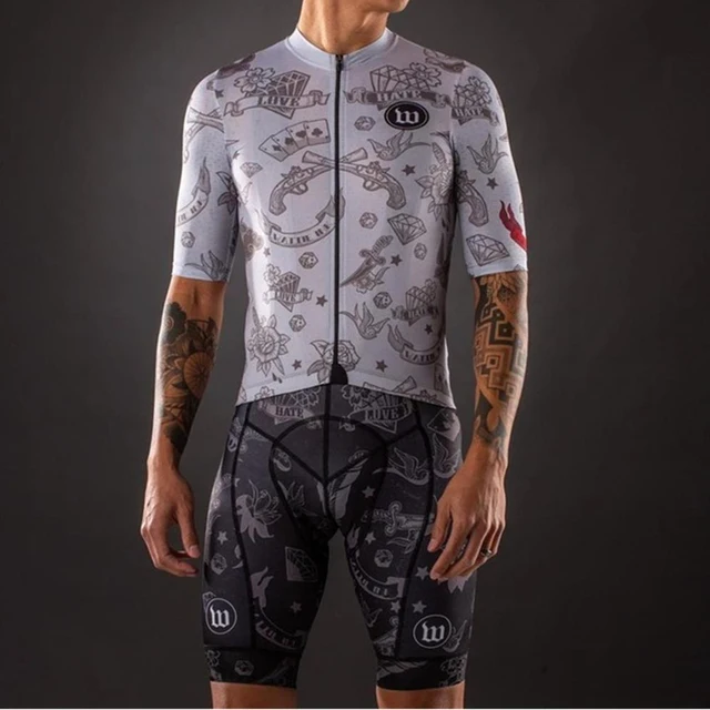 

Wattie Ink мужской костюм для велоспорта, трикотажная одежда, комплект велосипедной одежды, велосипедная спортивная одежда, комплект трико, горный комбинезон, костюм для триатлона