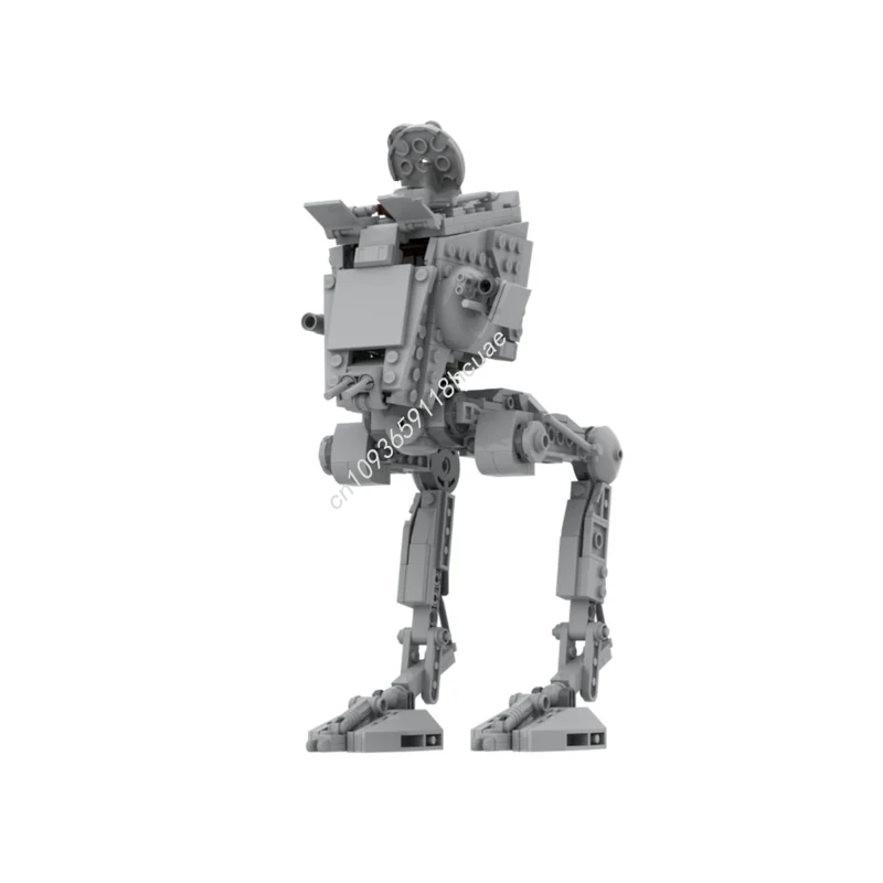 Фото 409 шт. MOC ATST RoTJ playscale Edition Star Battle Модель Строительные блоки Модульные игрушки Кирпич DIY Рождественские подарки №1