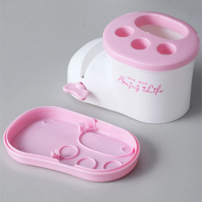 Держатель для зубных щеток в форме обуви сжиманием милая стойка ботинку хранения