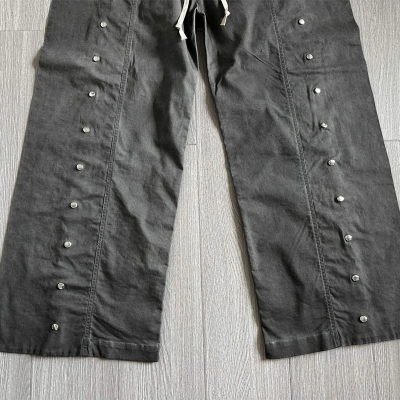 Мужские повседневные джинсовые брюки High Street потертые джинсы для мужчин карго со