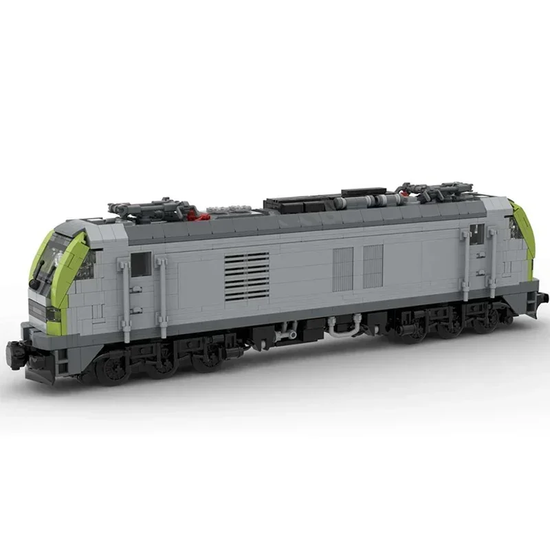 Модель городского поезда Moc строительные кирпичи BR 159 - европейская технология