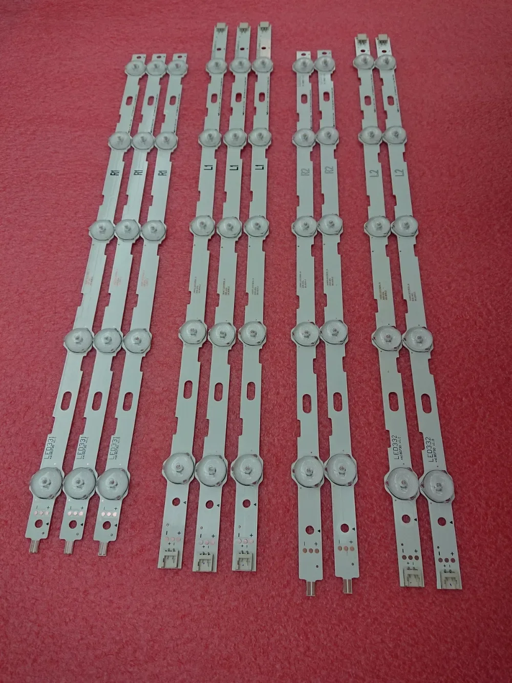 Светодиодная лента для подсветки телевизора набор из 10 шт. марки Beented