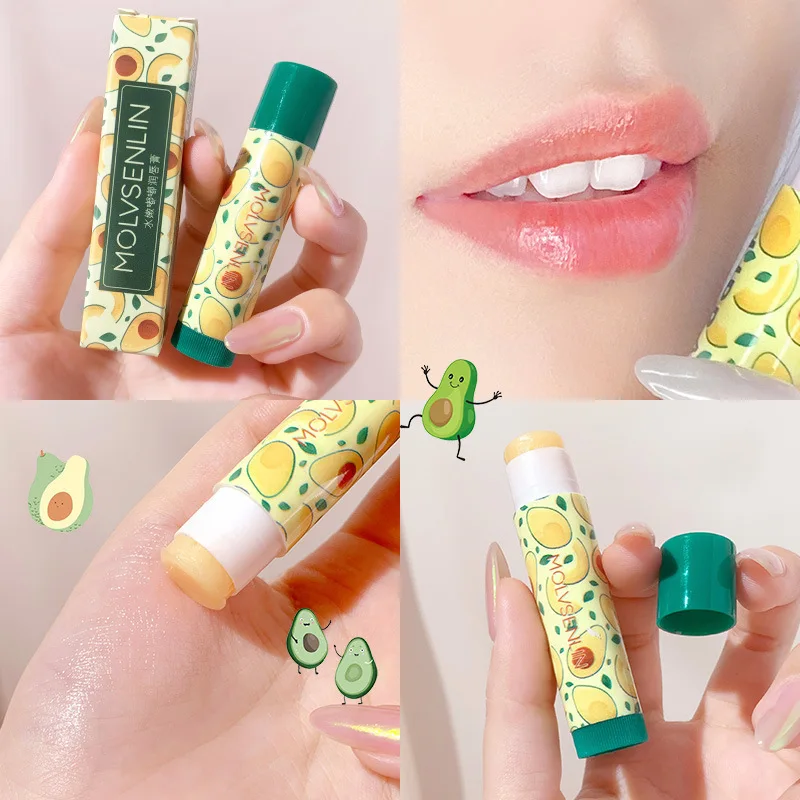 

Hot Sale Moisture Lip Balm Moisturizing Hyaluronic Lipsticks Long-Lasting Fruits Flavor Lips Anti Aging Dead Skin Makeup