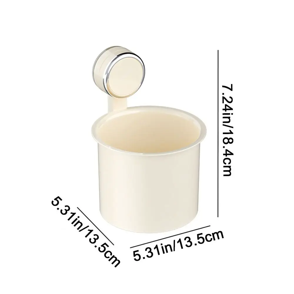 Пластиковая стойка для хранения на присоске настенное ведро мочалки без