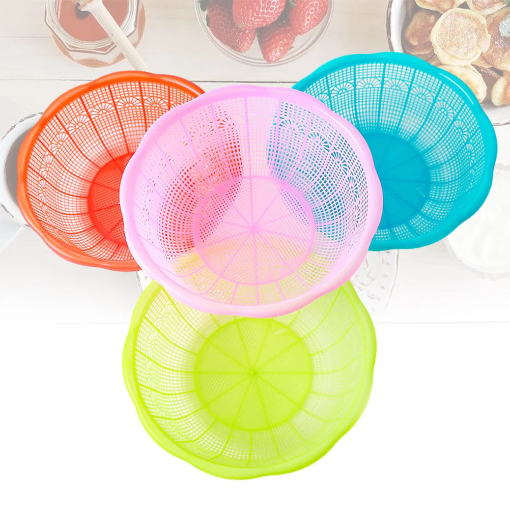 

Strainer Colander Bowl Kitchen Washing Strainers Vegetable Fruit Colanders Drainingsmall Basket Setrice Pastafor Berry Collander