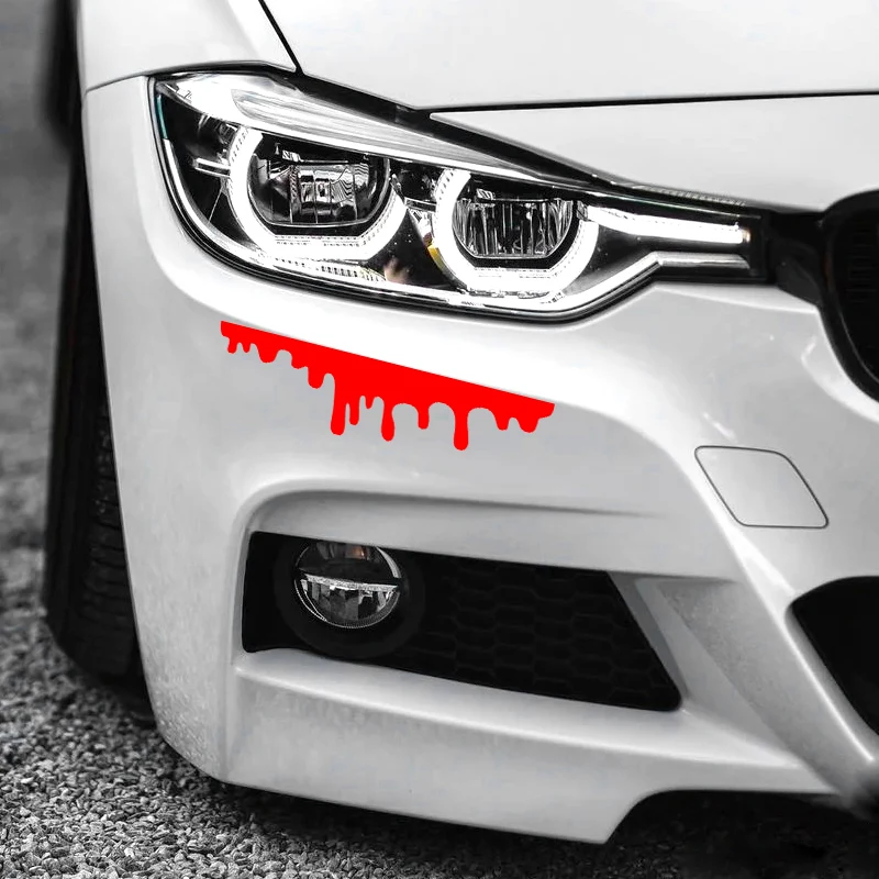 Автомобильные наклейки с кровотечением забавные капли крови виниловые
