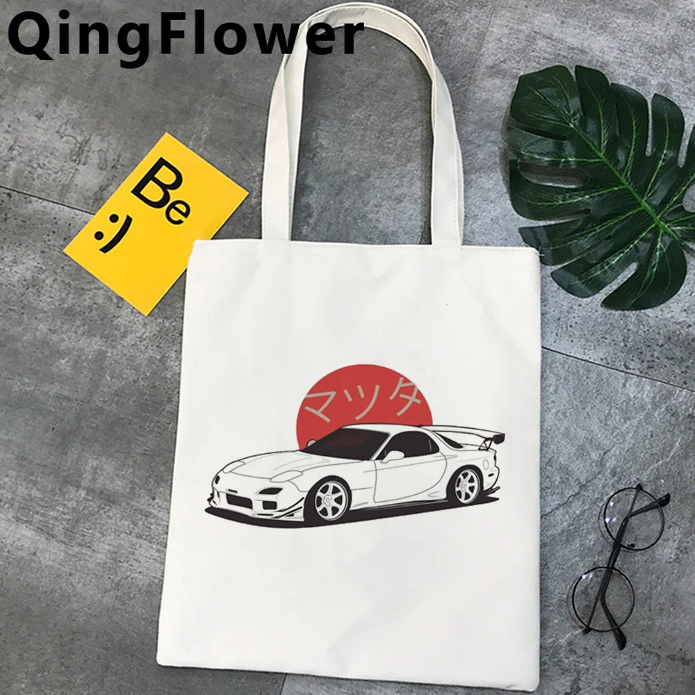 

Initial d shopping bag bolso shopping shopper shopper eco bolsa bag bolsas reutilizables shoping net bolsas ecologicas grab